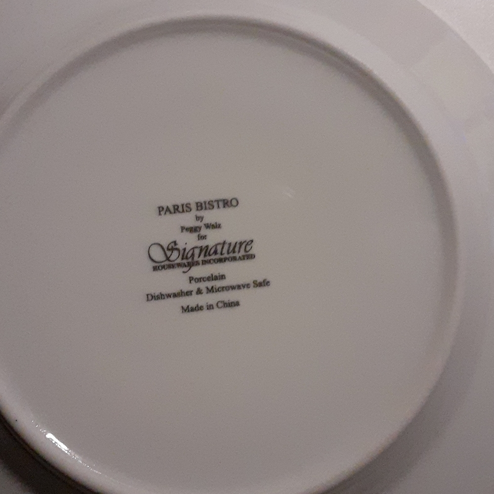 Paris Bistro plates - Picture 2 of 11
